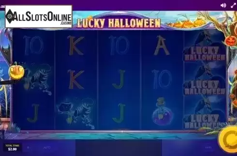 Screen 1. Lucky Halloween from Red Tiger