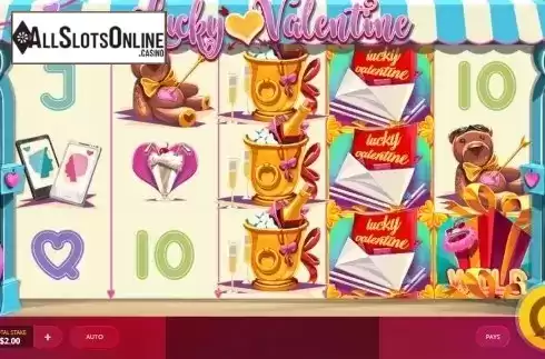 Screen 1. Lucky Valentine from Red Tiger