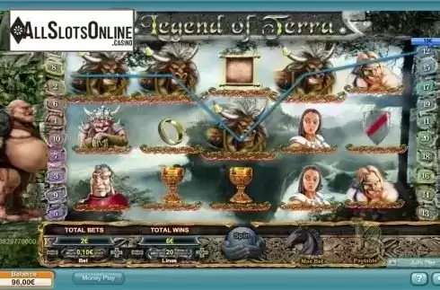 Screen 2. Legend of Terra from NeoGames
