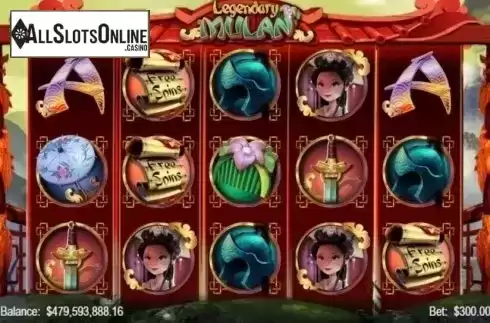 Reel Screen. Legendary Mulan from Mobilots