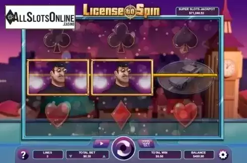 Win screen 2. License to Spin from Arrows Edge