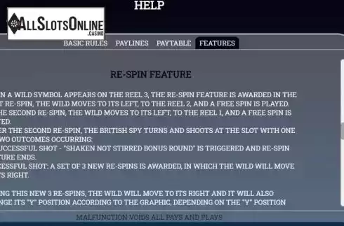 Feature screen 1. License to Spin from Arrows Edge
