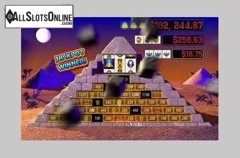 Screen4. Pyramid Bonanza from Lightning Box