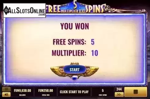 Free Spins. Pharaoh's Empire from Platipus
