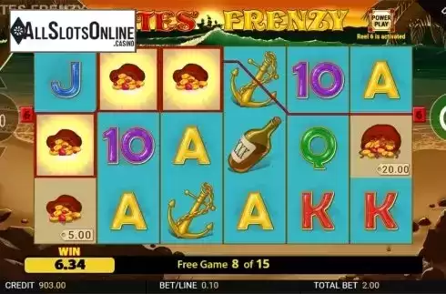 Free Spins 3. Pirates Frenzy from Blueprint