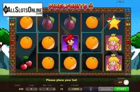 Win Screen 4. Pixel Fruits 2D from Five Men Games