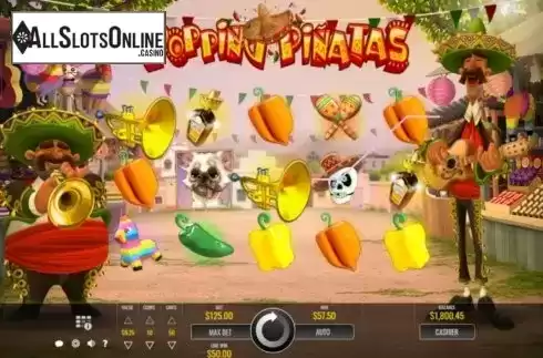 Win Screen 2. Popping Pinatas from Rival Gaming