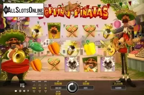 Win Screen 3. Popping Pinatas from Rival Gaming