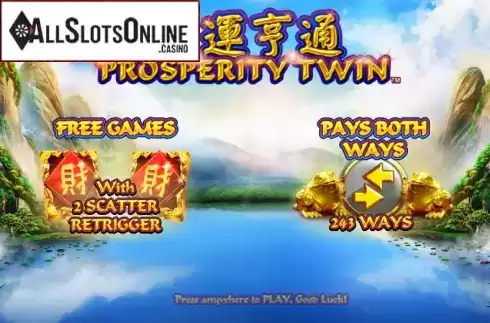 Screen 1. Prosperity Twin from NextGen