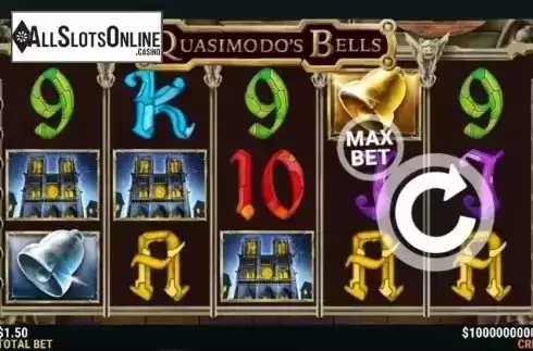 Reel Screen. Quasimodo's Bells from Slot Factory