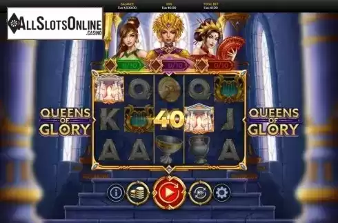Win Screen 2. Queens of Glory from OneTouch