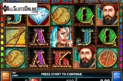 Screen3. Quest For India from Casino Technology