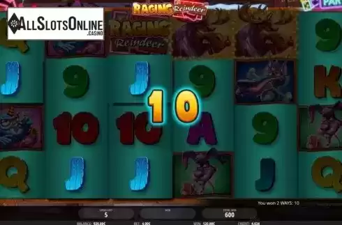 Free Spins 3. Raging Reindeer from iSoftBet