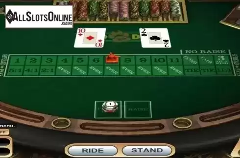Game Screen. Red Dog (Betsoft) from Betsoft