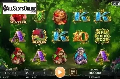 Reel screen. Red Riding Hood (KA Gaming) from KA Gaming