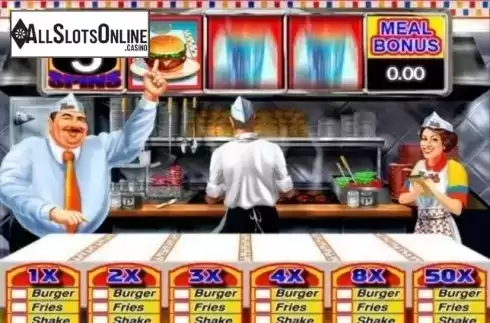 Bonus Game. Reel Deal Diner from Gamesys