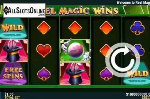 Reel Screen. Reel Magic Wins from Slot Factory