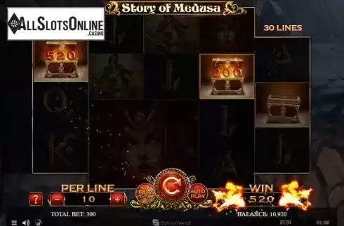 Bonus. Story Of Medusa from Spinomenal