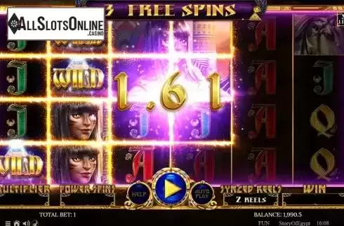 Free Spins 5. Story of Egypt from Spinomenal