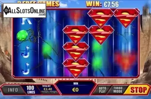 Screen 6. Superman The Movie from Playtech