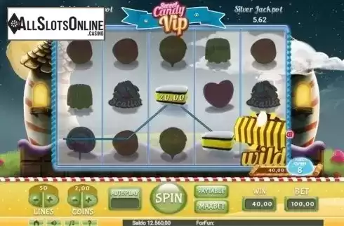 Free Spins. Sweet Candy Vip from Tuko Productions