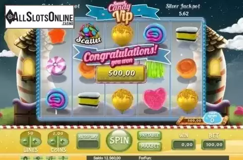 Free Spins. Sweet Candy Vip from Tuko Productions