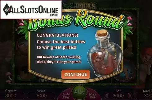 Bonus Round. Swirl of Tricks from Ipanema Gaming
