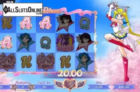 Win Screen 2. Sailor Princess from Dream Tech