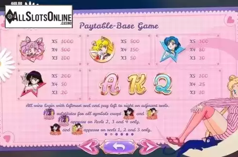 Game Rules 2. Sailor Princess from Dream Tech