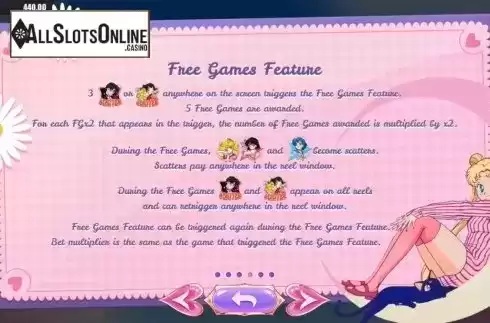 Game Rules 4. Sailor Princess from Dream Tech