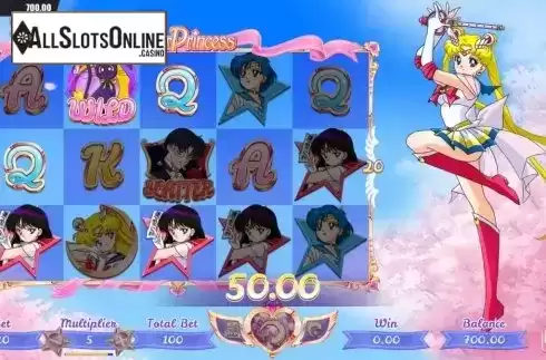 Win Screen 1. Sailor Princess from Dream Tech