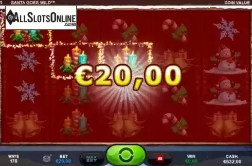 Win Screen 2. Santa Goes Wild from Plank Gaming
