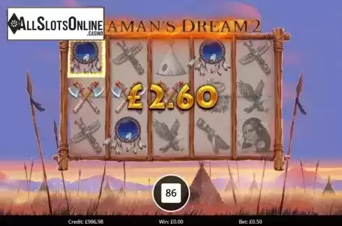 Win Screen 2. Shamans Dream 2 from Eyecon