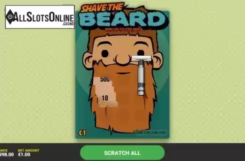 Game Screen 2. Shave The Beard from Hacksaw Gaming