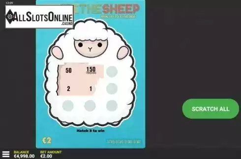 Game Screen 2. Shave the Sheep from Hacksaw Gaming