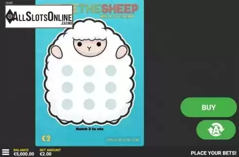 Game Screen 1. Shave the Sheep from Hacksaw Gaming