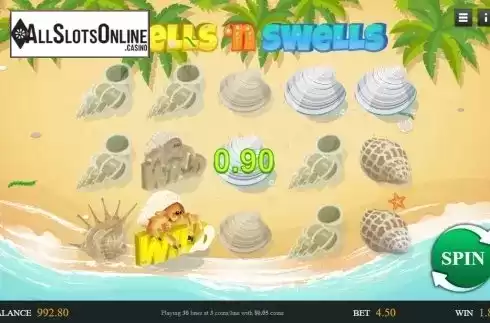 Win Screen 2. Shells 'n Swells from Genii
