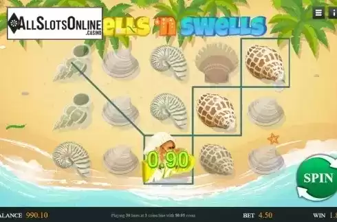 Win Screen 3. Shells 'n Swells from Genii