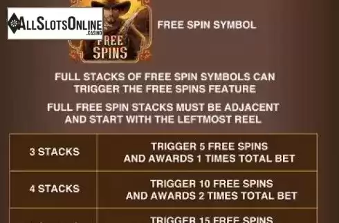 Free Spins. Showdown Saloon from Fortune Factory Studios