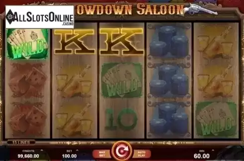 Win Screen. Showdown Saloon from Fortune Factory Studios