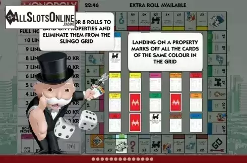 Game Rules 1. Slingo Monopoly from Slingo Originals