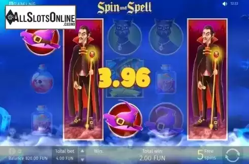 Free Spins 3. Spin and Spell from BGAMING