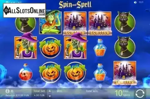 Free Spins 2. Spin and Spell from BGAMING