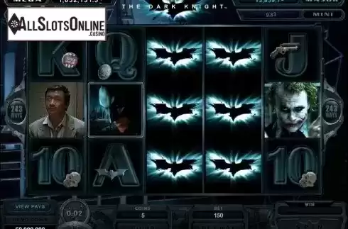Screen2. The Dark Knight (Microgaming) from Microgaming