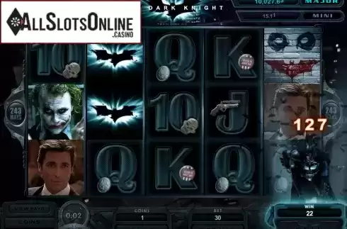 Screen3. The Dark Knight (Microgaming) from Microgaming