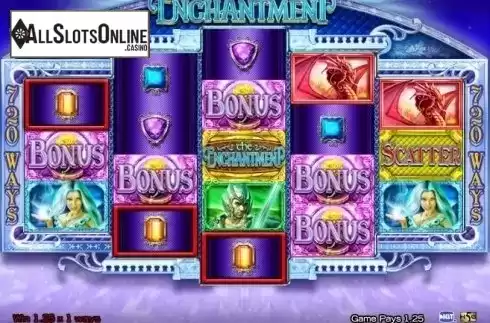 Win Screen. The Enchantment from High 5 Games