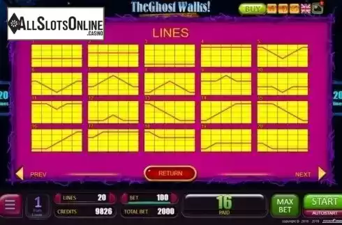 Lines. The Ghost Walks from Belatra Games