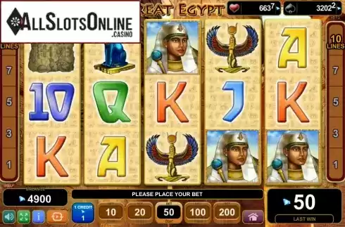 Screen8. The Great Egypt from EGT