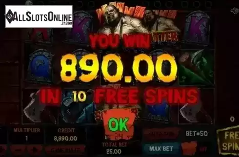 Free spins. The Living Dead from XIN Gaming