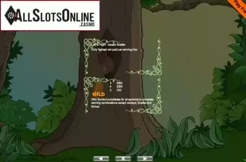 Screen5. The Wild Forest from Portomaso Gaming